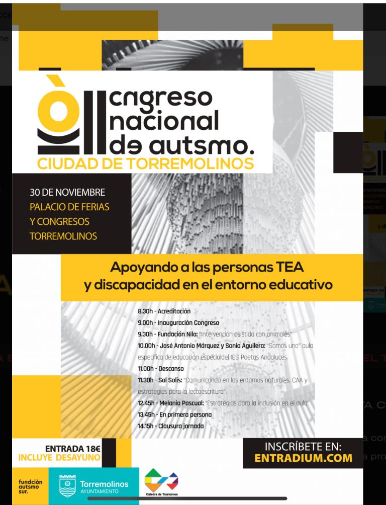 II Congreso nacional de autismo Ciudad de Torremolinos