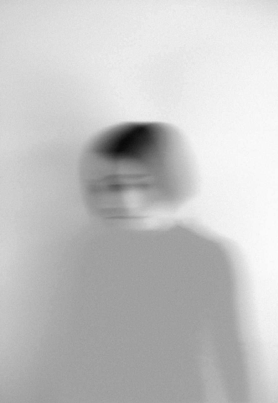 blurred portrait photo of woman